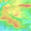 Mapa topográfico Schmie, altitud, relieve