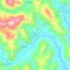 Mapa topográfico Caripuyo, altitud, relieve