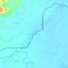 Mapa topográfico Bonebalantak, altitud, relieve
