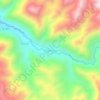 Mapa topográfico Chipispaya, altitud, relieve