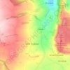 Mapa topográfico Coplow Dale, altitud, relieve