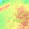 Mapa topográfico Questin, altitud, relieve