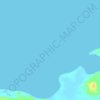 Mapa topográfico Raja Ampat Island, altitud, relieve