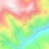 Mapa topográfico Tonusu, altitud, relieve