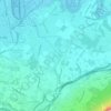 Mapa topográfico Troinex, altitud, relieve