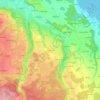 Mapa topográfico Nirnharting, altitud, relieve