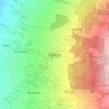 Mapa topográfico Ngancar, altitud, relieve