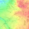 Mapa topográfico Sapin, altitud, relieve