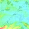 Mapa topográfico Kreuth, altitud, relieve