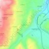 Mapa topográfico Sicalpa Viejo, altitud, relieve