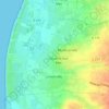 Mapa topográfico La Grande Jeannerie, altitud, relieve