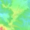 Mapa topográfico Vendras, altitud, relieve