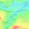 Mapa topográfico Kleinragewitz, altitud, relieve