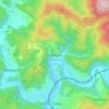 Mapa topográfico Freusburg, altitud, relieve