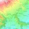 Mapa topográfico Kaliangkrik, altitud, relieve