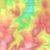 Mapa topográfico Hammergut Haselberg, altitud, relieve