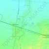 Mapa topográfico Ciampel, altitud, relieve