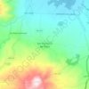 Mapa topográfico San Francisco de Yojoa, altitud, relieve