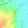 Mapa topográfico Kitzen, altitud, relieve