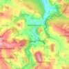Mapa topográfico Roßweidmühle, altitud, relieve