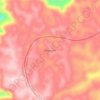 Mapa topográfico Chequitavo, altitud, relieve