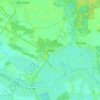 Mapa topográfico Gülze, altitud, relieve