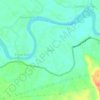 Mapa topográfico Kuok, altitud, relieve