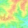 Mapa topográfico Joly, altitud, relieve