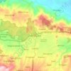 Mapa topográfico Banyuputih, altitud, relieve
