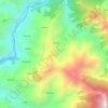 Mapa topográfico pang, altitud, relieve