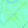 Mapa topográfico Benteng Hulu, altitud, relieve