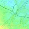 Mapa topográfico Pohjentrek, altitud, relieve