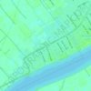 Mapa topográfico Tembilahan Hulu, altitud, relieve