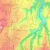 Mapa topográfico Zona 5, altitud, relieve