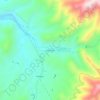 Mapa topográfico Buen Paso, altitud, relieve