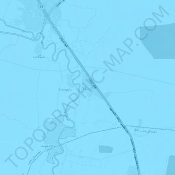 Mapa topográfico گالشکلا, altitud, relieve