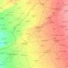 Mapa topográfico Firozpur, altitud, relieve