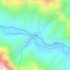 Mapa topográfico Patacon, altitud, relieve