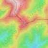 Mapa topográfico Orło / Orol, altitud, relieve