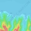 Mapa topográfico Pātio, altitud, relieve