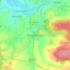 Mapa topográfico Margretenhaun, altitud, relieve