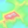 Mapa topográfico Keele Peak, altitud, relieve