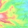 Mapa topográfico Sima de Jinámar, altitud, relieve