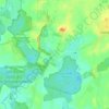 Mapa topográfico Schönwolde, altitud, relieve