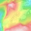 Mapa topográfico Solaison, altitud, relieve