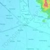 Mapa topográfico Godong, altitud, relieve
