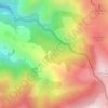 Mapa topográfico Iragi, altitud, relieve