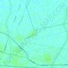 Mapa topográfico Al Qasriyah, altitud, relieve