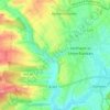 Mapa topográfico Lendershausen, altitud, relieve