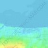 Mapa topográfico Juno Beach, altitud, relieve